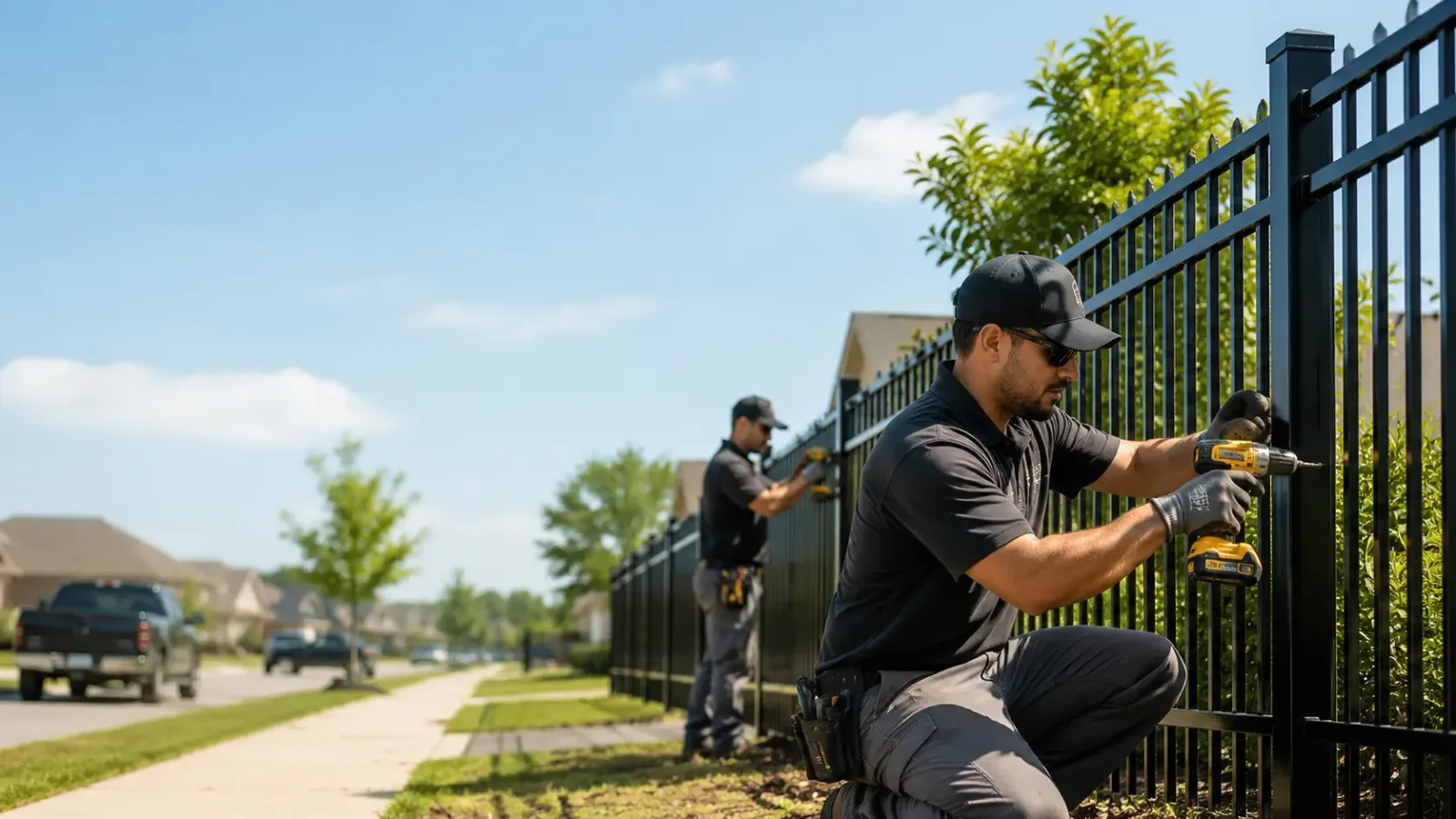 Metal Fence Installation in Pinconning, MI
